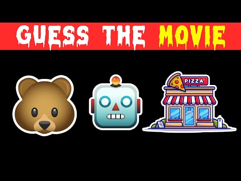 Guess the Scary Movies by the Emojis 😱Five Nights At Freddy's FNAF 2023, Wednesday, Scream 6