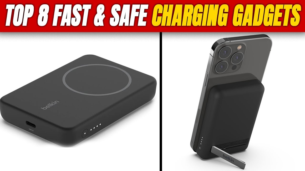 Top 8 Best Charging Gadgets for Fast and Safe Power at Home and Travel (2026)