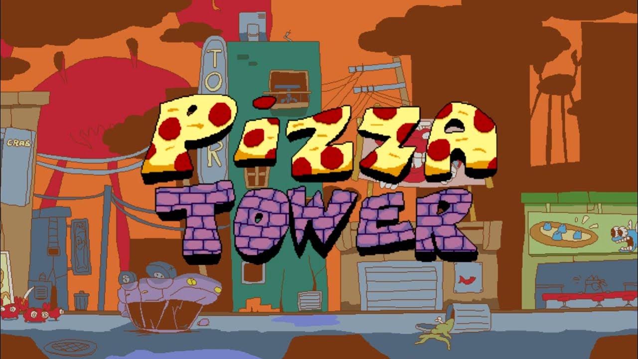 Игры пицца товер. Пицца ТАВЕР. Пицца ТАВЕР ОСТ. Фоны из пицца ТАВЕР. Pizza Tower Луиджи.