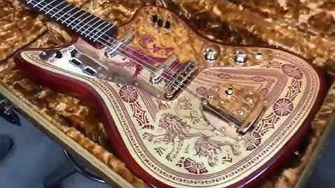 First look at House Lannister Fender Custom Shop Jaguar with Ron Thorn