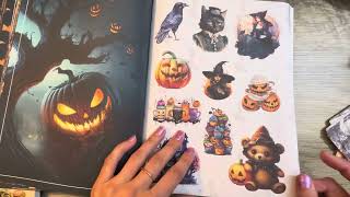 Halloween Art Supplies Haul | Amazon Haul And Review | Cut And Collage Book Flip Through screenshot 5