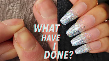 What race started fake nails?