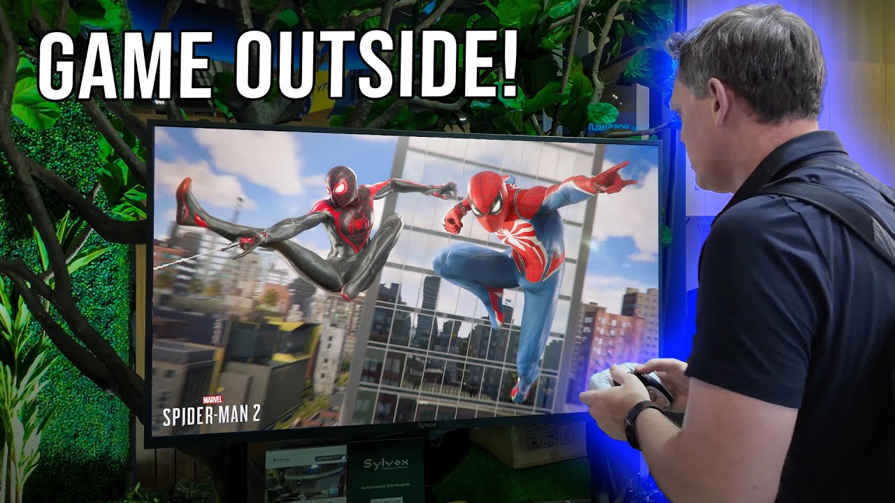 Sylvox 4K 120hz Gaming Outdoor Waterproof TVs - CES 2025
