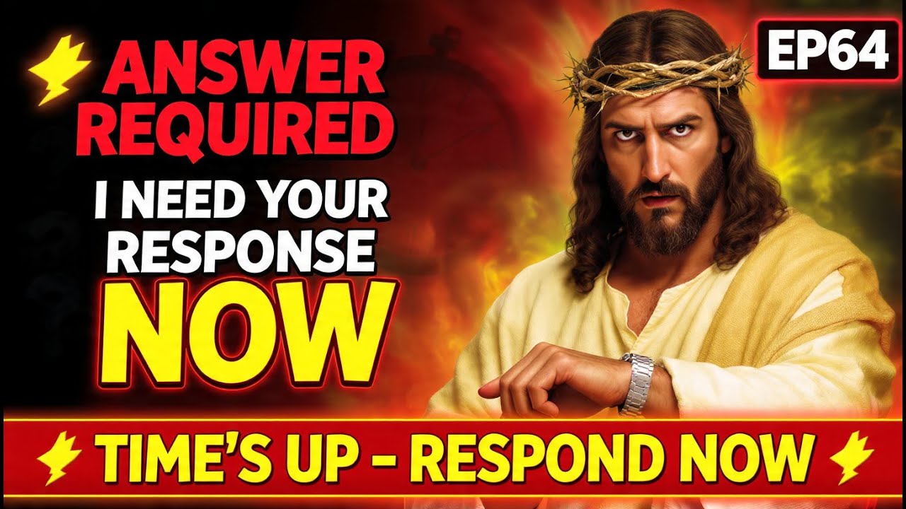 🛑 GOD SAYS: ANSWER REQUIRED - I NEED YOUR RESPONSE NOW | EP64