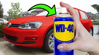 13 WD-40 Car Tricks Everyone Should Know
