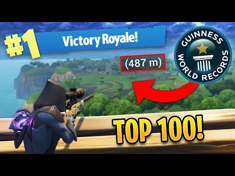 TOP 100 BEST FORTNITE SNIPER SHOTS OF ALL TIME