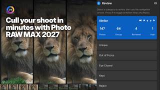 Cull Your Shoot in Minutes with Photo RAW MAX 2027