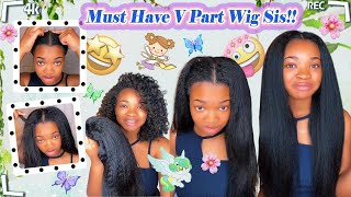 Famous 🌺Most Realistic V Part Wig Review! No Leave Out No Glue | Natural Looking Ft.#ULAHAIR Profile