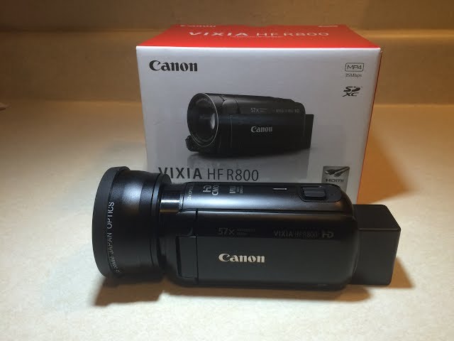 camcorder canon vixia hf r800