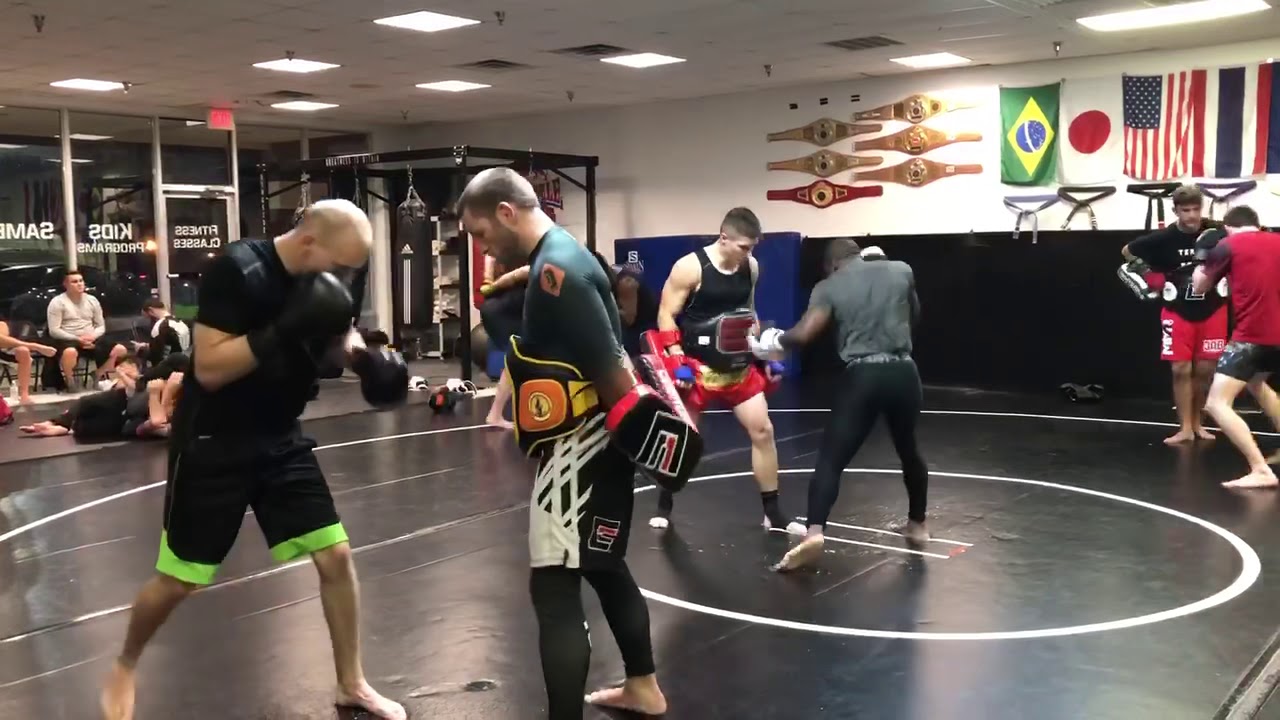 Kickboxing drills