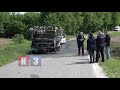 Zapalio se mini bus, brzom reakcijom vozača spriječena tragedija