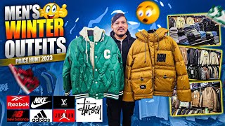 Men's Down Jackets😱🔥|Sherpa Jackets|Pants|Joggers Price Hunt|Bend The Trend|Outfits Price in Nepal