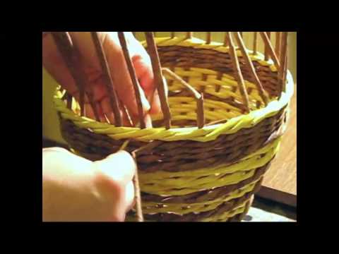 Basket. How to make the edging. Part 7. Basket. How to make the edging. Part 7.