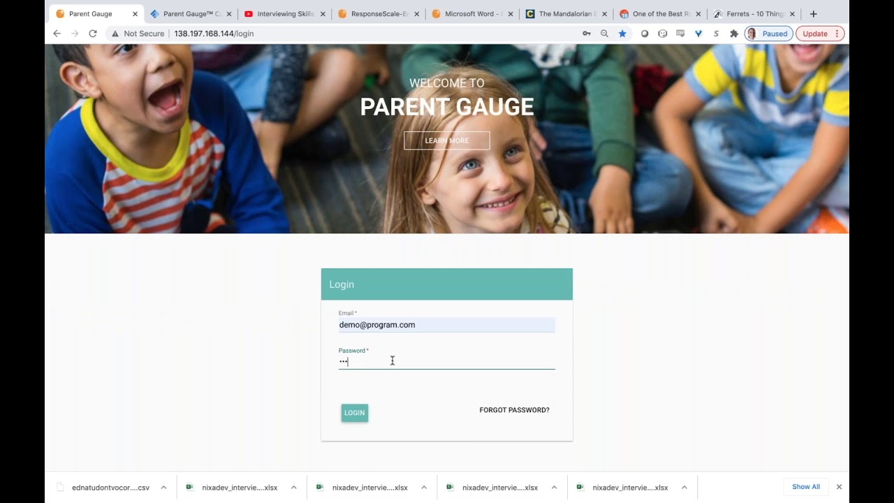 Parent Gauge Training Videos - NHSA