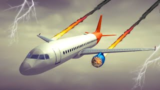 Real Airplane Disasters #8 | Besiege