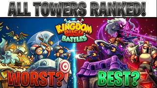 Ranking All TOWERS In Kingdom Rush Battles