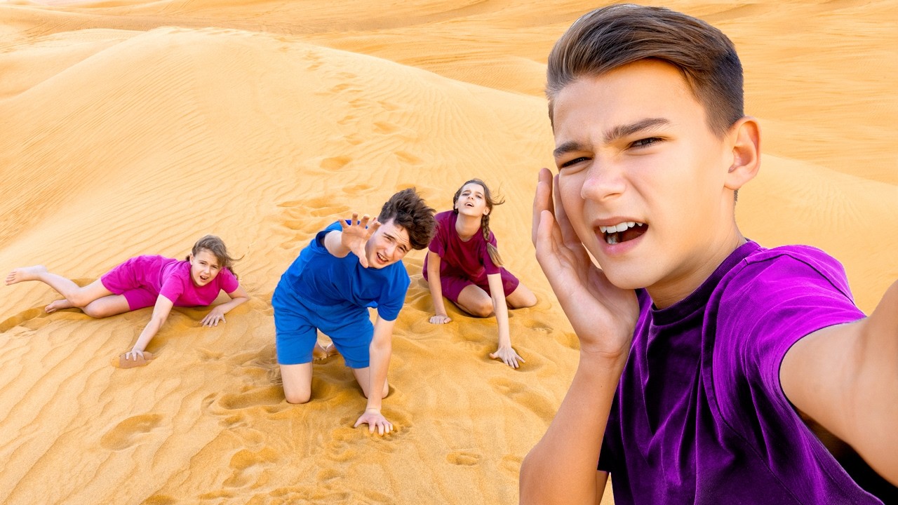 Выживание 24 Часа в Пустыне