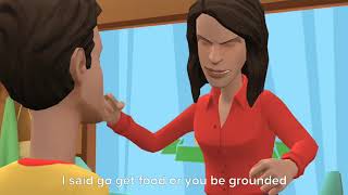 Xaillou Call Mom Evil And Get Grounded