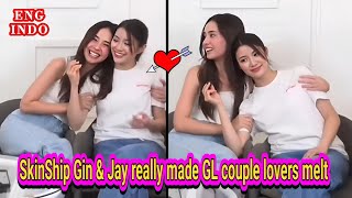 Ginj Skinship Gin & Jay Really Made Gl Couple Lovers Melt