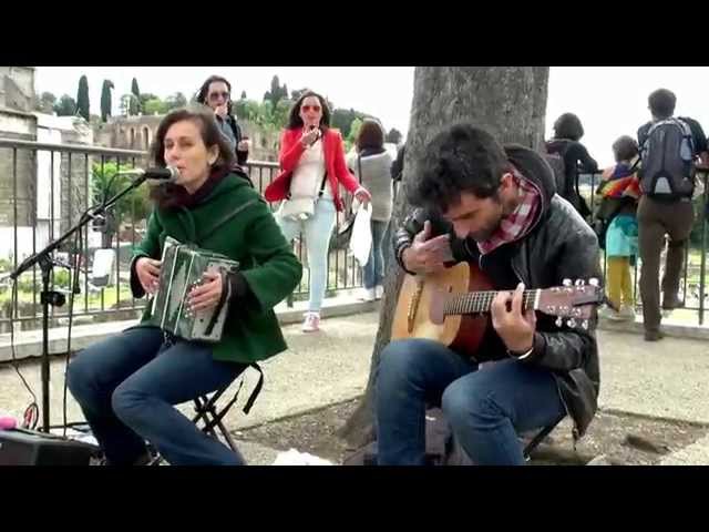 Rome near the Colosseum  - Performance 'Miniature' (Silvia Caracristi u0026 Gabriele Pierro) HD1080 class=