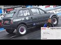 Front Wheel Drive Class at Doorslammers 2019 - Santa Pod Raceway