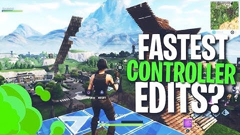 Can Any Console Player Edit Faster Than Me?