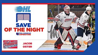 Real Canadian Superstore Save of the Night: Oster battles the storm!