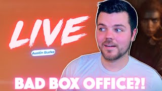 Bad Box Office Weekend - LIVE AMA