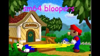 sm64 bloopers: Mario pee's on Luigi Resimi