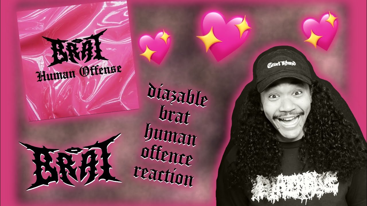 Reaction Video to BRAT's Latest Song "Human Offense" | New Hardcore Metal from Louisiana!