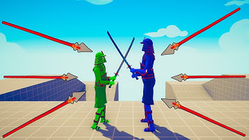 SPEAR THROWERS & SAMURAI vs EVERY UNIT | TABS - Totally Accurate Battle Simulator