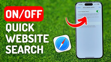 How to Turn On or Off Quick Website Search in Safari - [iPhone 15 Pro]