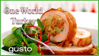 Epic stuffed turkey breast | christmas recipe