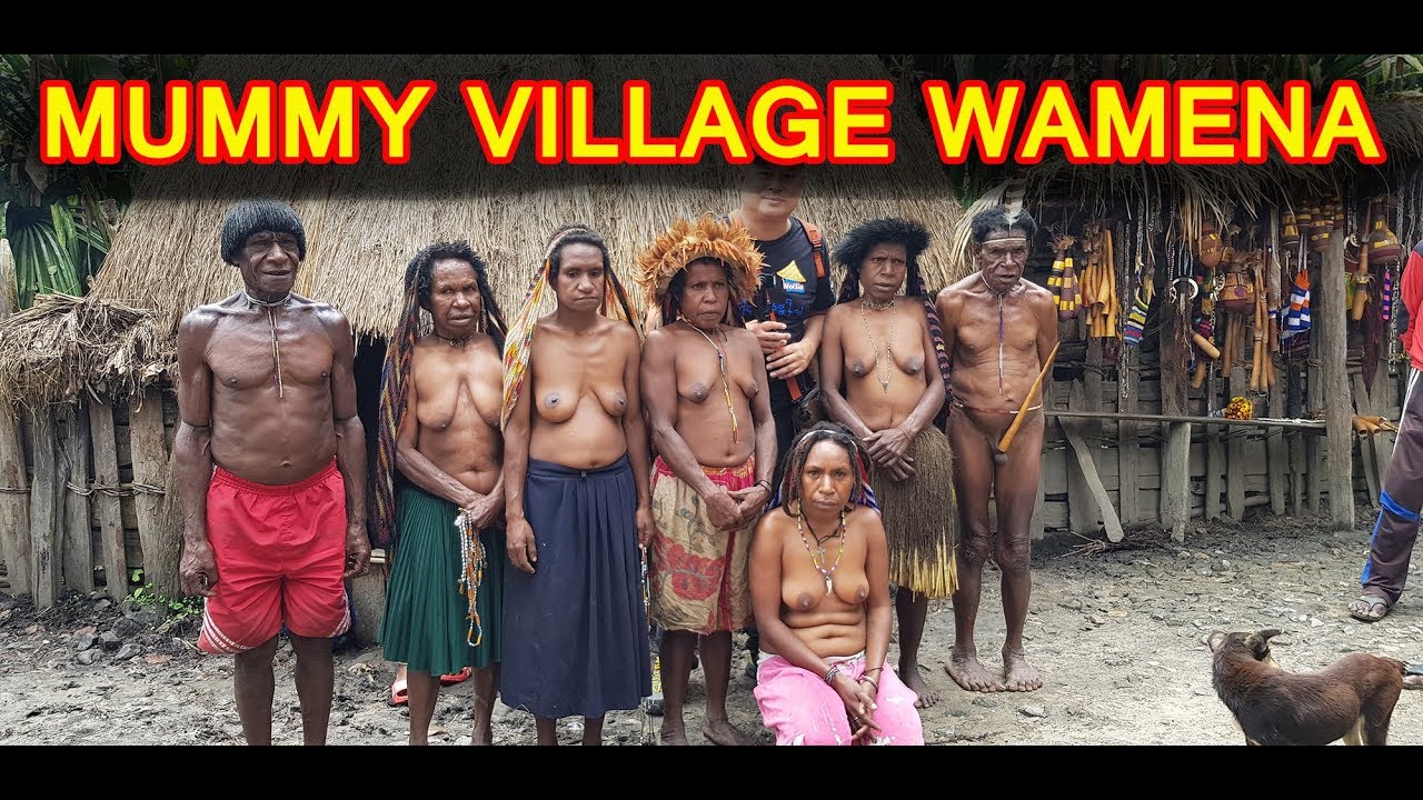 ชน เผ่า กิน คน  Update 2022  Baliem Valley เผ่ากินคน 2/7: WAMENA MOMMY VILLAGE