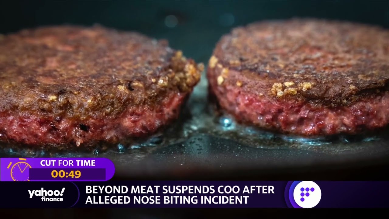 Beyond Meat suspends COO after alleged nose biting incident YouTube