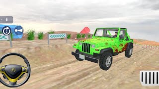 Offroad Jeep Driving: Jeep 4×4 Gameplay - Android Gameplay Malayalam screenshot 3