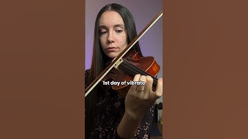 Watch my vibrato progress in one month #violin #violincover #learnviolin