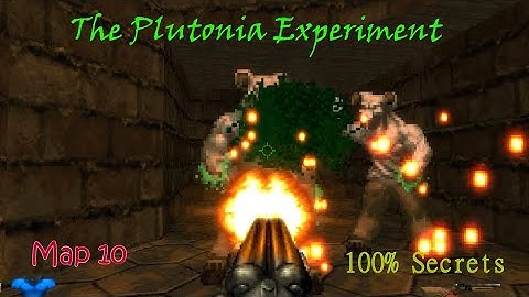 Brutal Doom v22 Test 7a | The Plutonia Experiment | Map 10 Gameplay [100% secrets]