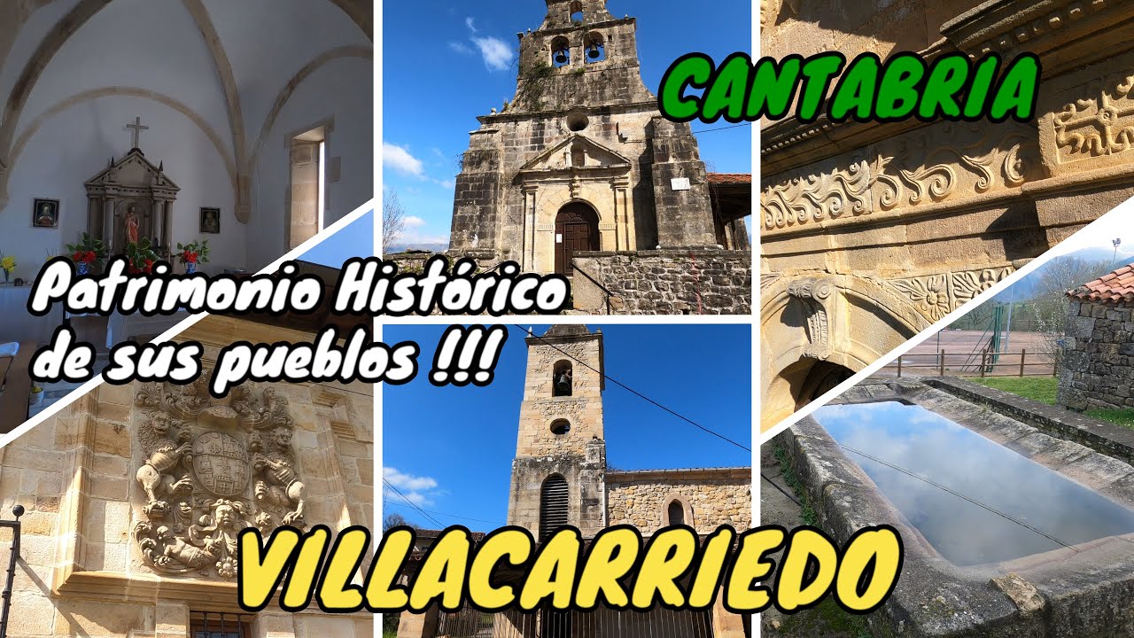 VILLACARRIEDO - Patrimonio Histórico y Cultural de sus pueblos - CANTABRIA 4K - Valles Pasiegos.