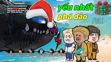 Sử dụng 3 nhân vật lỏ nhất hiện tại để phá đảo game câu cá vạn cân!