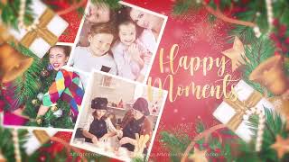Merry Christmas Slideshow (After Effects Template)★ Best AE Templates