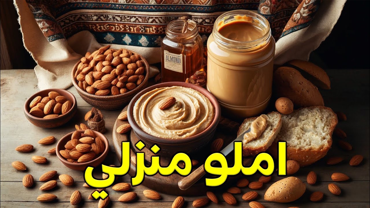 طريقة تحضير املو باللوز وزيت الزيتون 😍😋 - YouTube