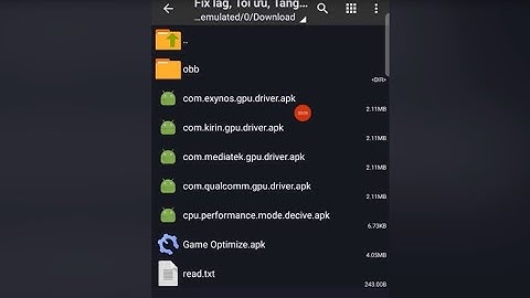 🔧Fix Lag Android✅Tối ưu, Tăng Tốc Chíp Trên Tất Cả Android| Cải Thiện Máy Yếu