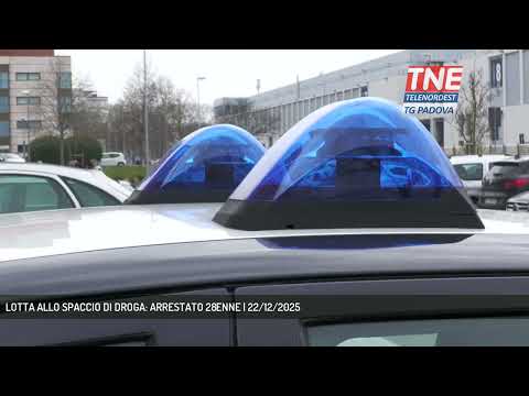 Video LOTTA ALLO SPACCIO DI DROGA: ARRESTATO 28ENNE | 22/12/2025