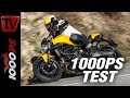 Ducati Monster 821 Test 2018 - Gelb ist das neue Rot!