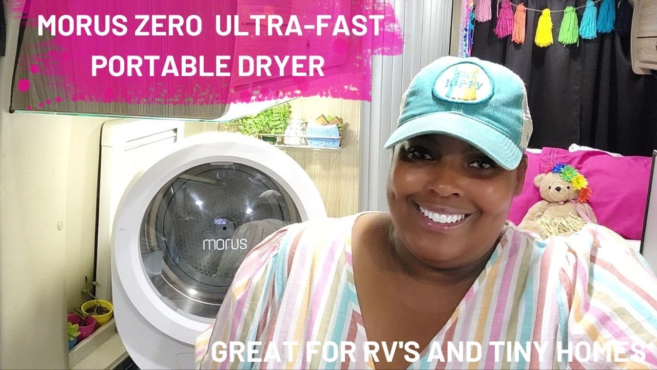 Morus Zero Vacuum Tumble Dryer Dries Clothes in 15 Minutes  Tiny house  appliances, Mini washer and dryer, Mini washing machine