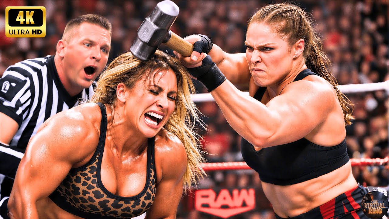 Ронда Роузи против Кармеллы – WWE RAW (22 января 2026 г.) 💥 #rondarousey #carmella