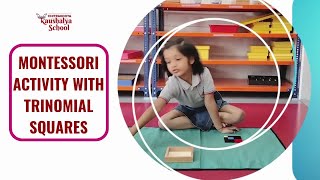 MONTESSORI ACTIVITY WITH TRINOMIAL SQUARES