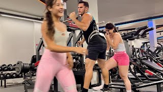 Thumbnail for LEÔNCIO FICA BRABO DE CIÚMES DA IRMÃ COM NAMORADO EM ACADEMIA | THAMIRES THUANNY