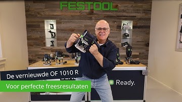 The Festool OF 1010 R router, now even better! | Festool NL